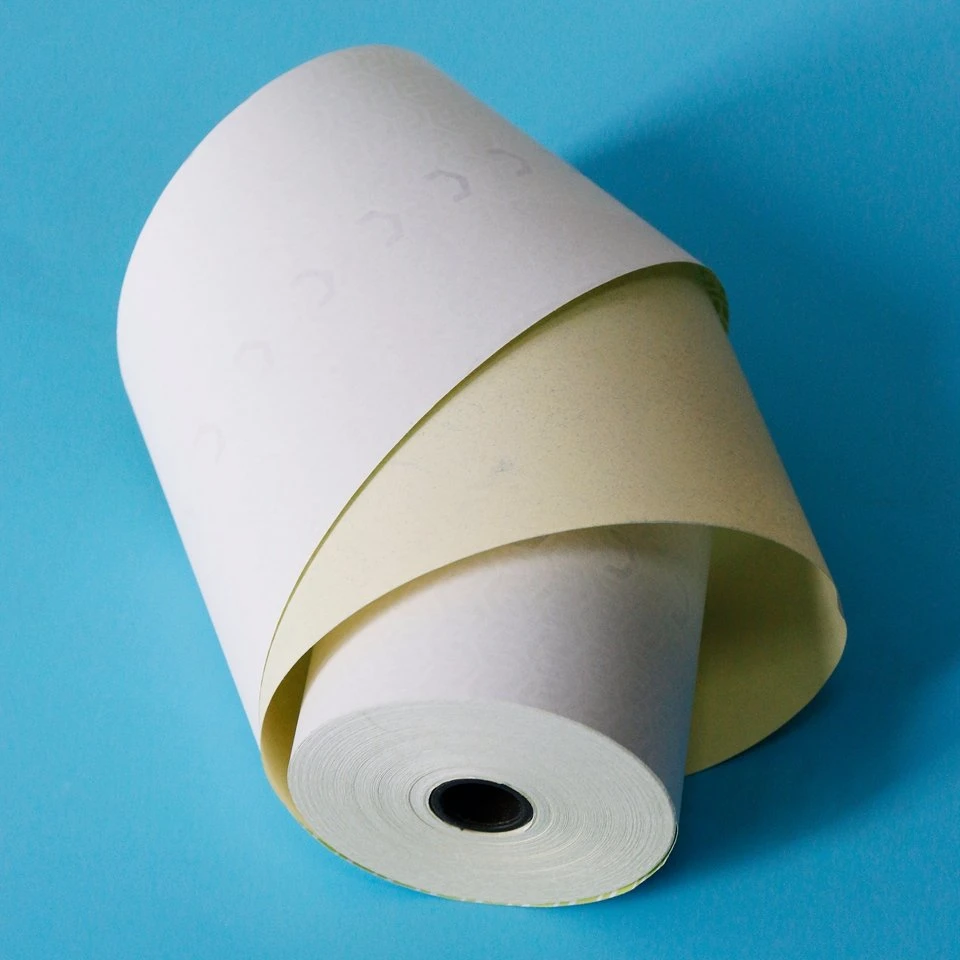 3" X 90' 2-Ply Carbonless POS Receipt Paper