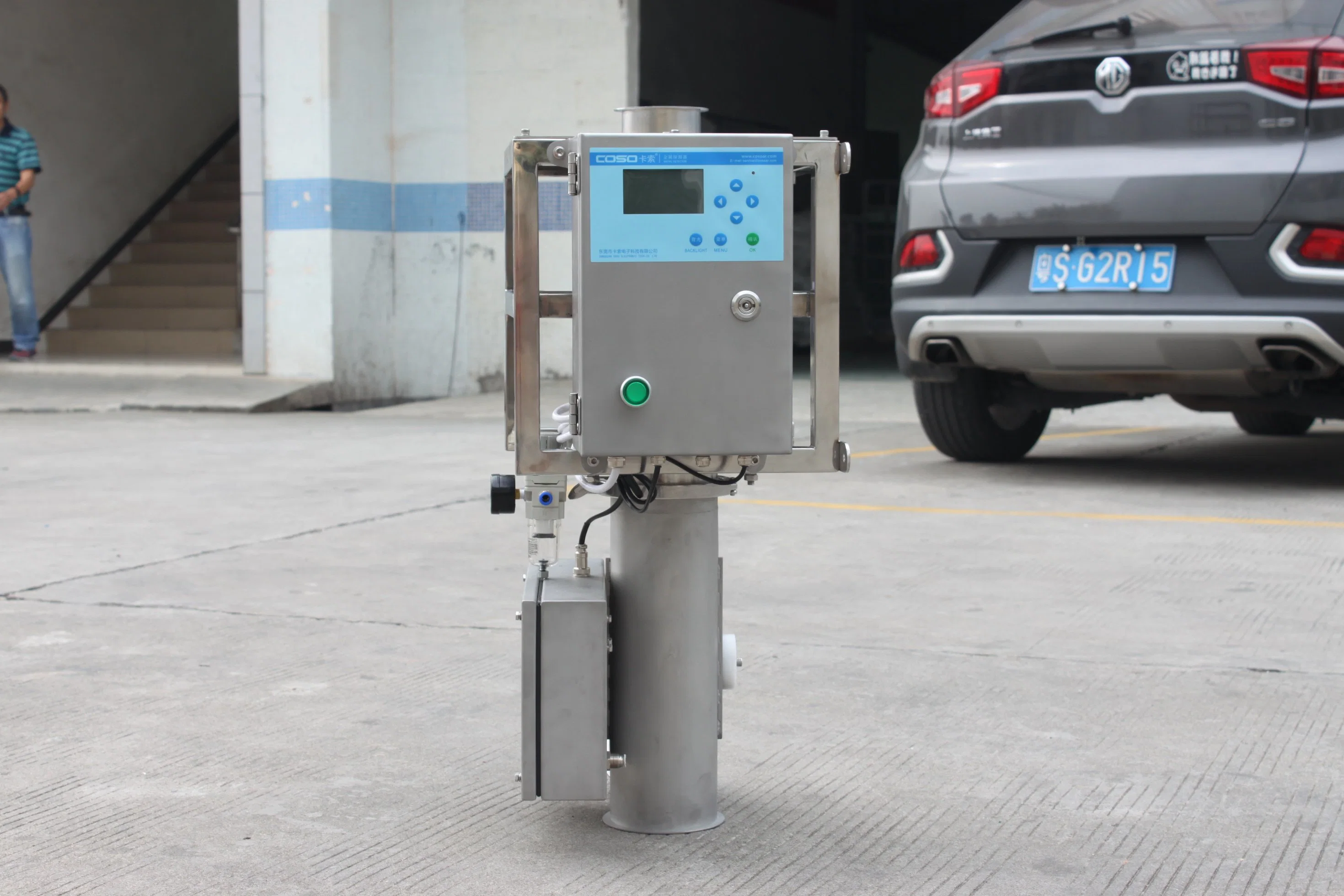 Metal Detector for Plastic Industry Throat Metal Detector