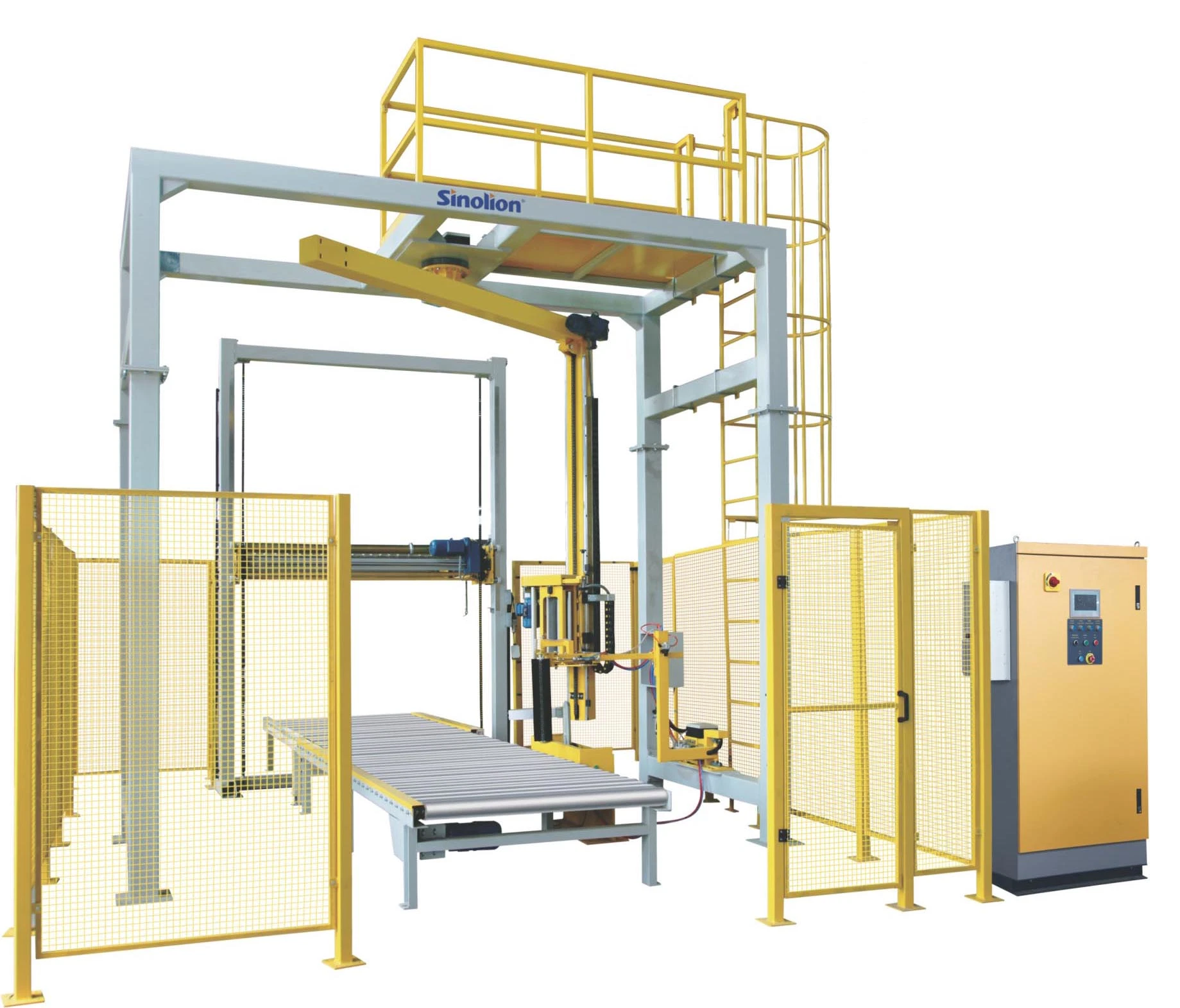 Pallet Dispenser Auto Line Pallet Packaging Line