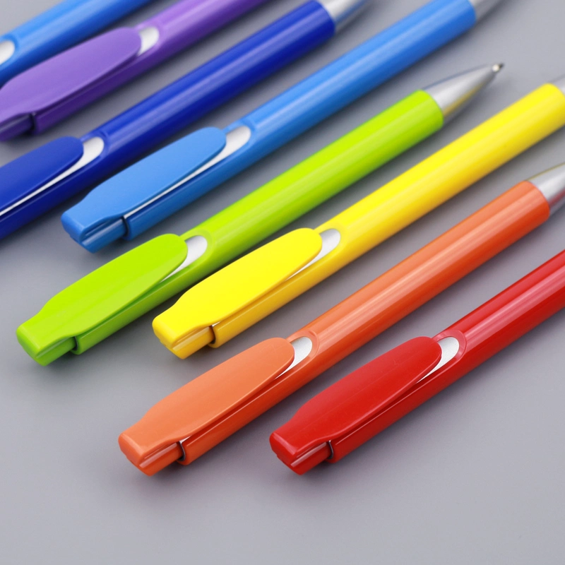 Promotional Gifts Plastic Pen Logo Customized Ballpoint Pen with Logo