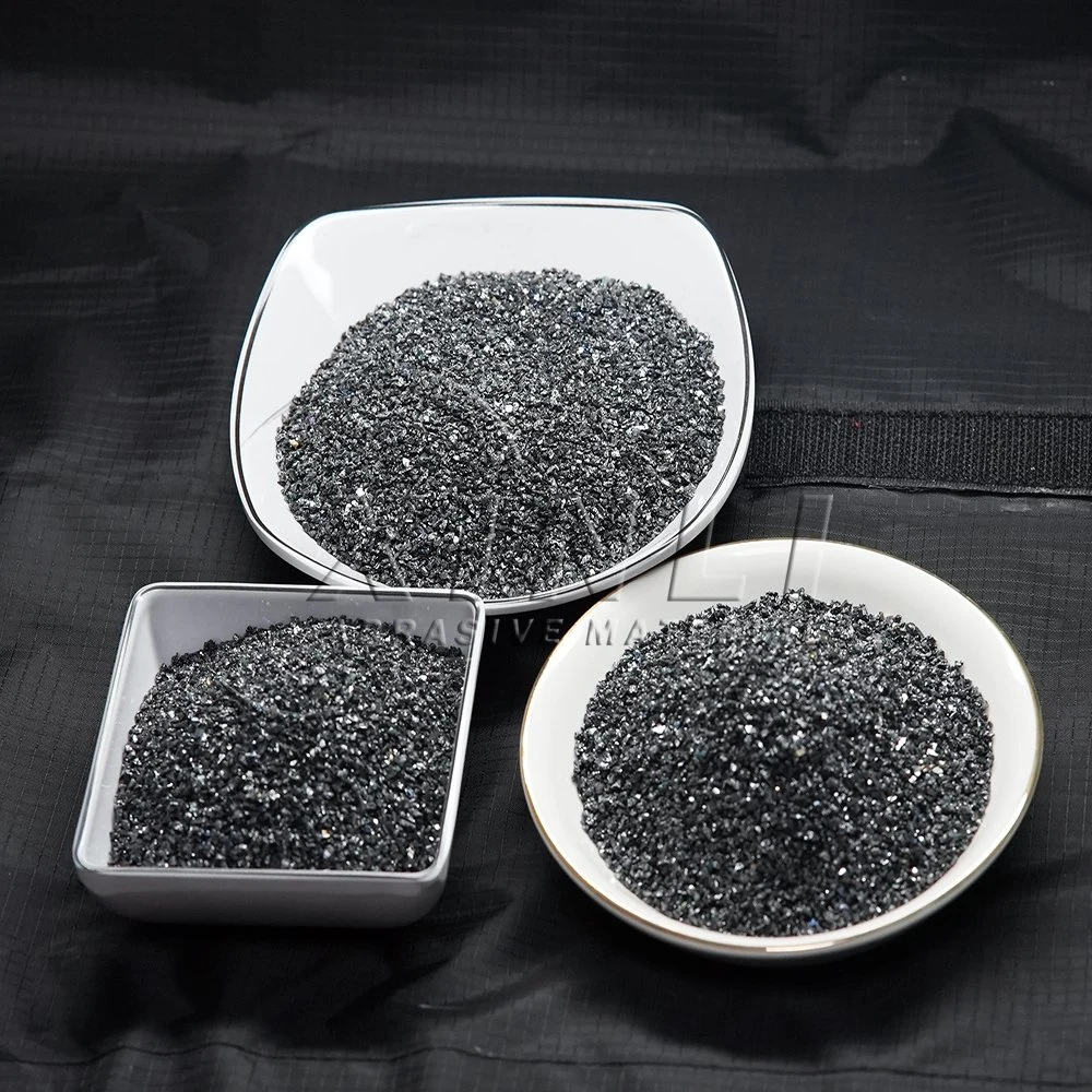 Polishing and Grinding Grit Black Silicon Carbide 10-6000 Mesh Grit and Powder