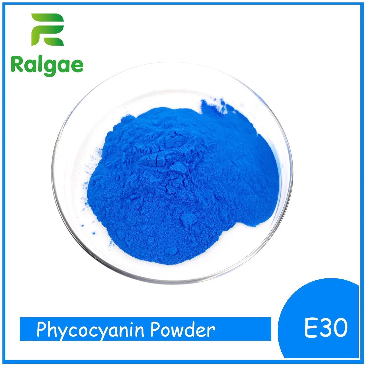 E30 Pure Spirulina الاستخراج Blue Pigment Phycocyanin CAS 11016-15-2