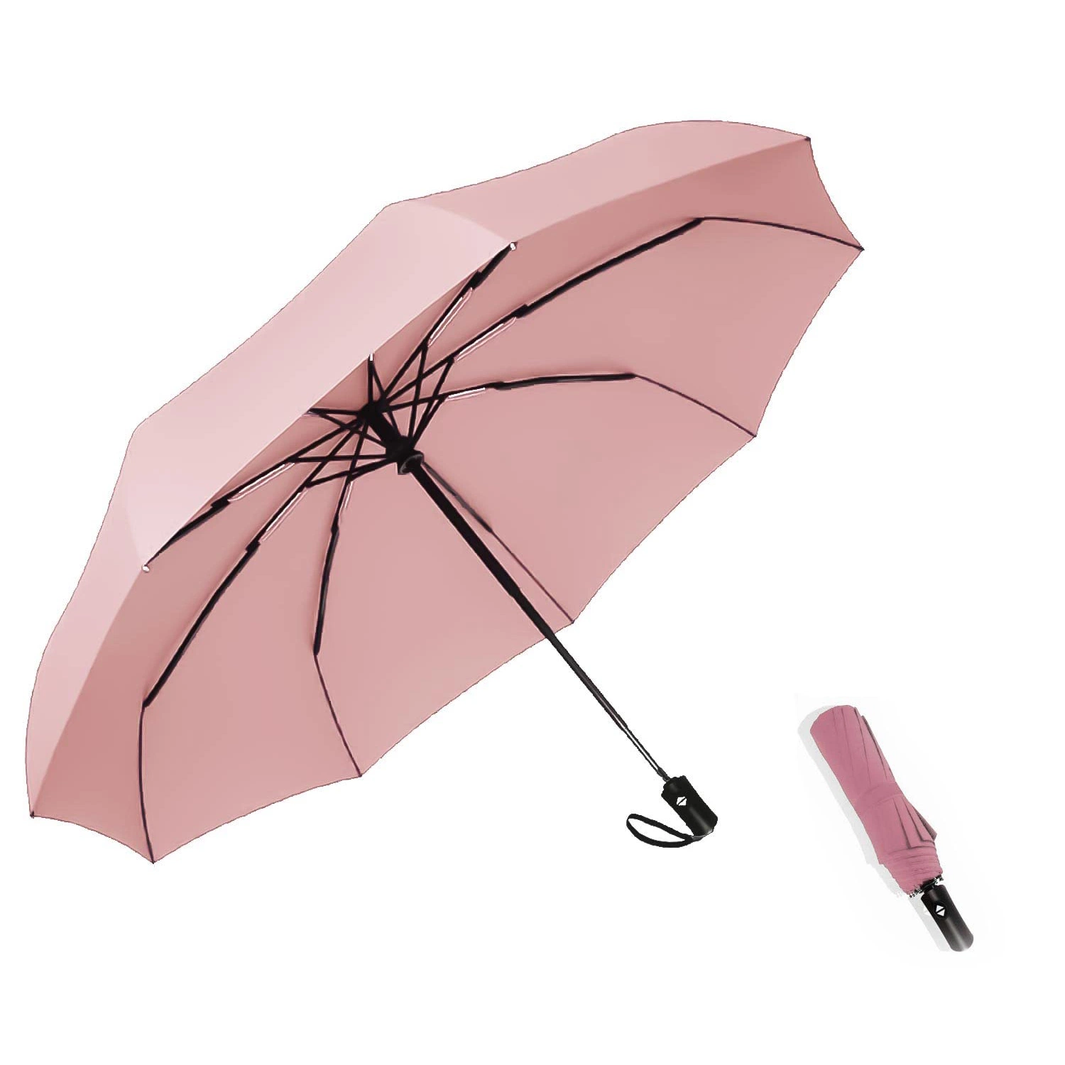 Wholesale/Supplier Cheap Waterproof Folding Durable Umbrella Outdoor Rain Umbrella