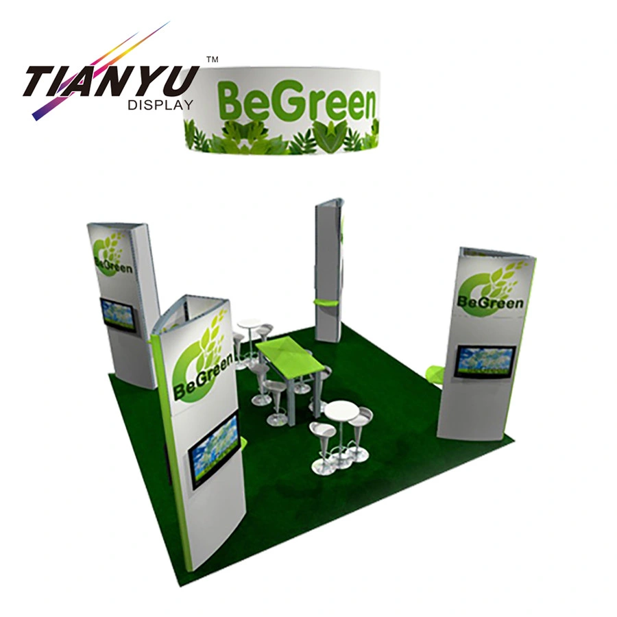 Tianyu Portable Quick Build Aluminum Backdrop Banner Stand Trade Show Booth