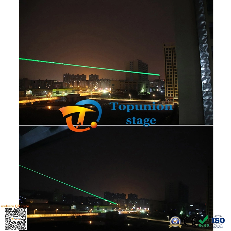 Automatic Rotating Roof Detection Strong Laser Light 6W Garden Park Stage Beam Laser Light