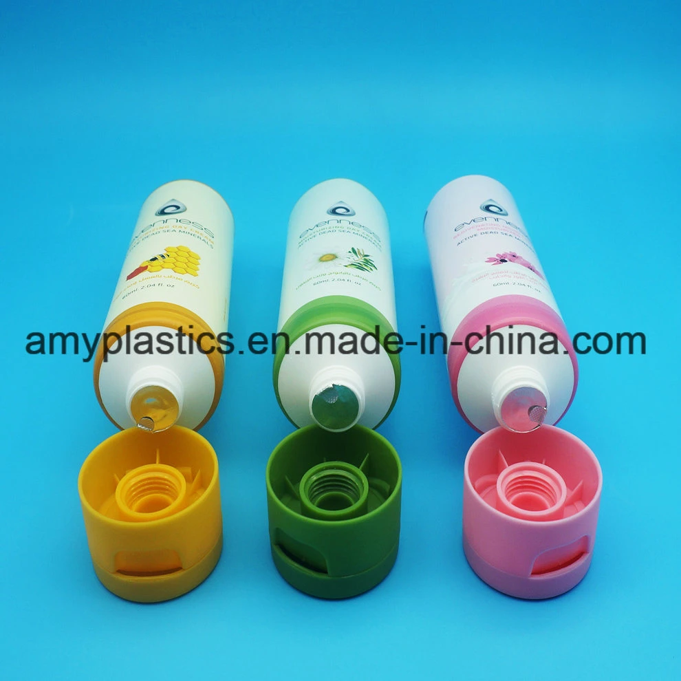 Plastic Laminated Tube for Pore Cleanser/Striper Pore Refining Packaging 35mm Diameter