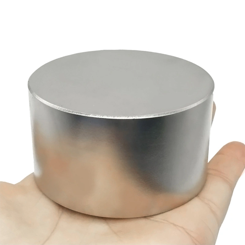 Super Strong Power Industrial Big Round Sintered NdFeB Neodymium Magnet for Sale