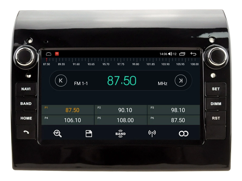 Witson Android 11 Autoradio für FIAT Ducato Citroen Jumper Peugeot Boxer 2011 2012 2013 2014 2015 Auto GPS-Navigation