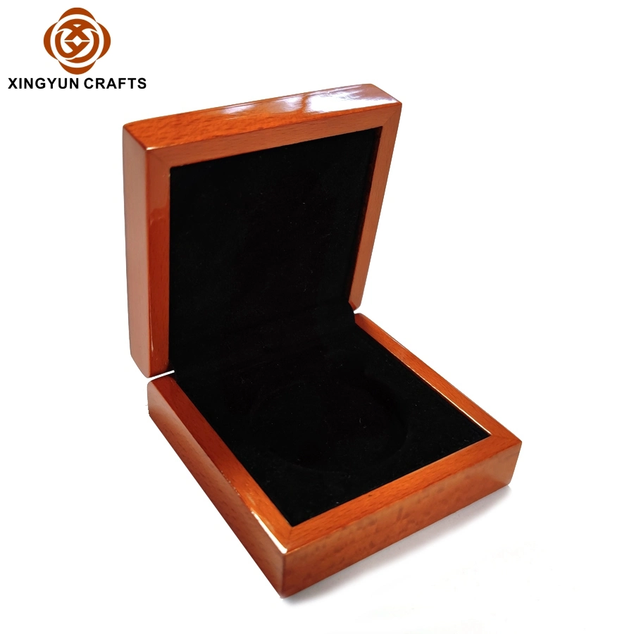 Hot Sell Custom Wood Medal Packaging Box for Medals Wooden Medal Storage Display Package Box