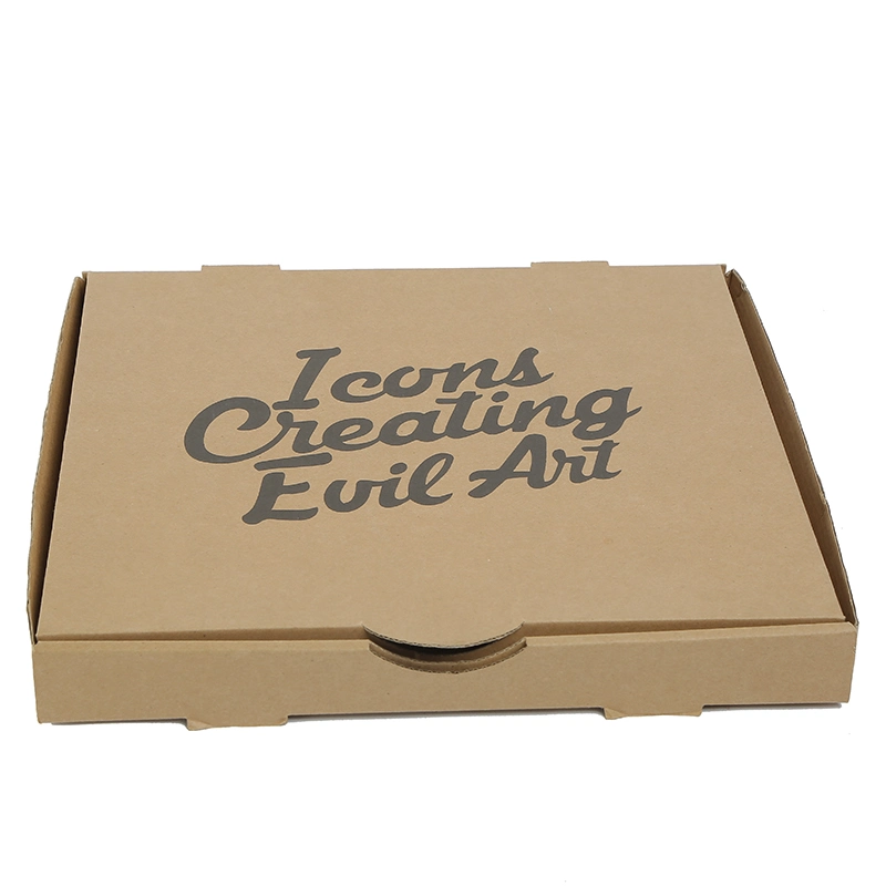 Cheap Kraft Corrugated Cardboard Pizza Box Wholesale/Supplier Pizza Box Supplier Custom Pizza Paper Boxes