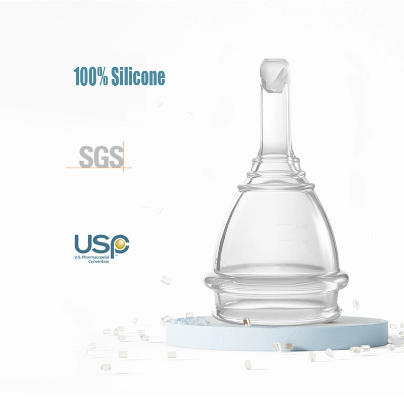 Resuable Medical Silicone Menstrual Cup for Ladies Factory