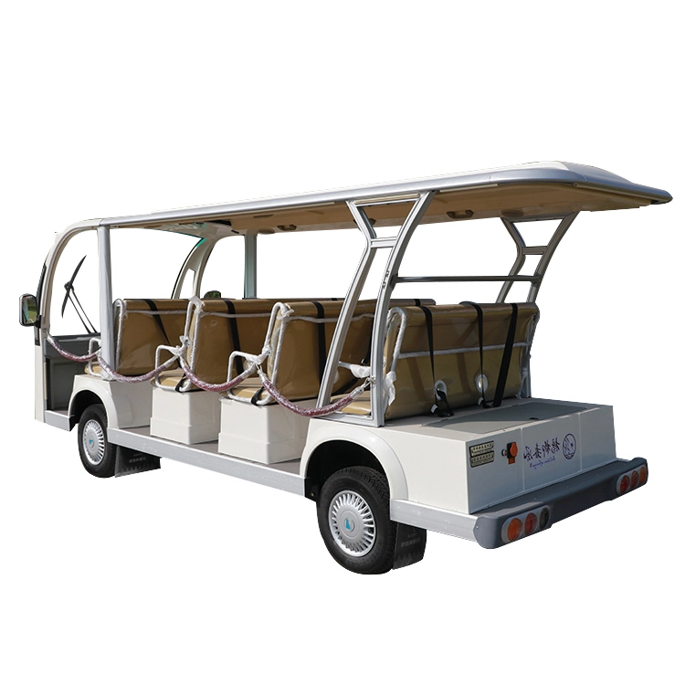 14 Seats Electric Sightseeing Bus Tourist Shuttle Car