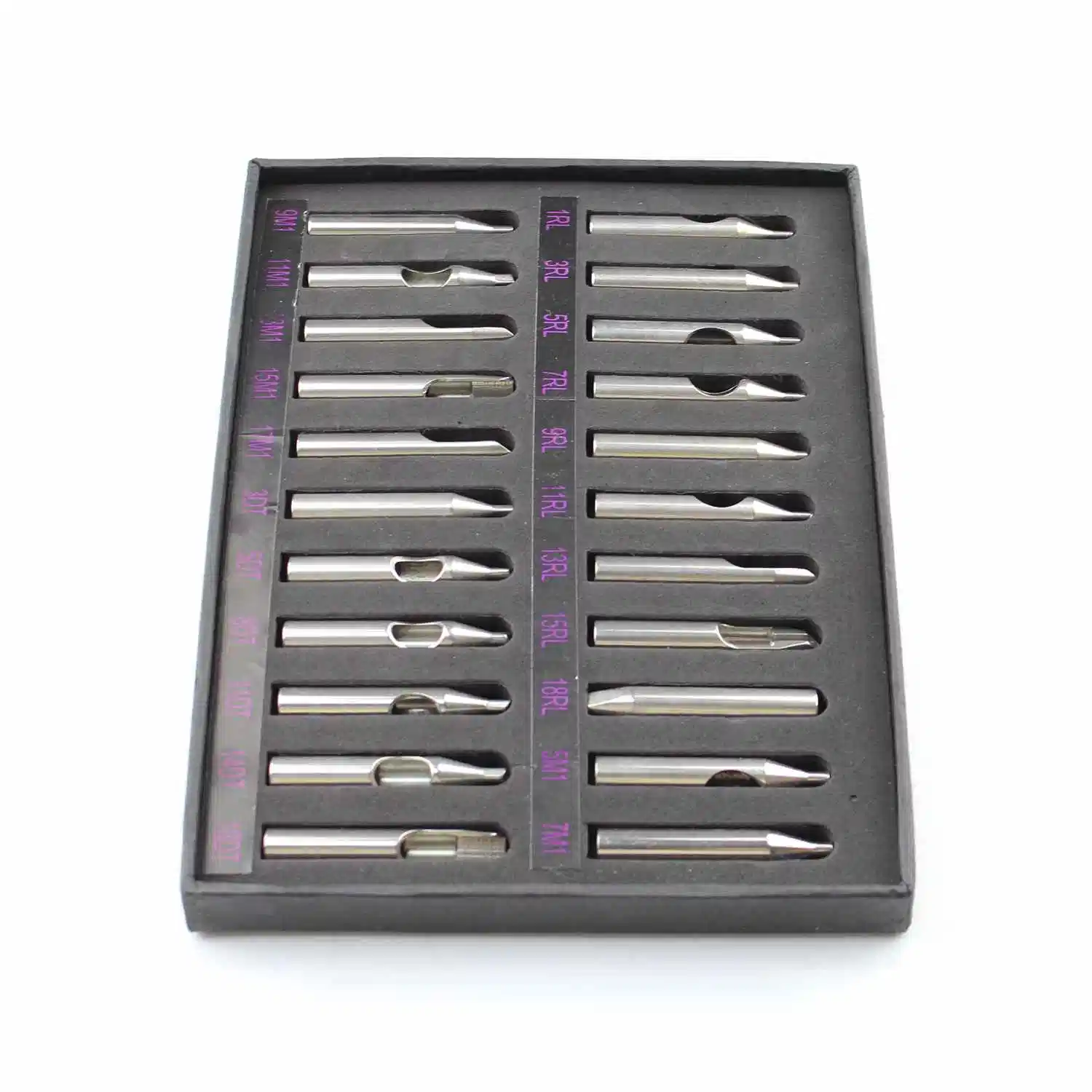 Stainless-Steel Tattoo Tips Sets