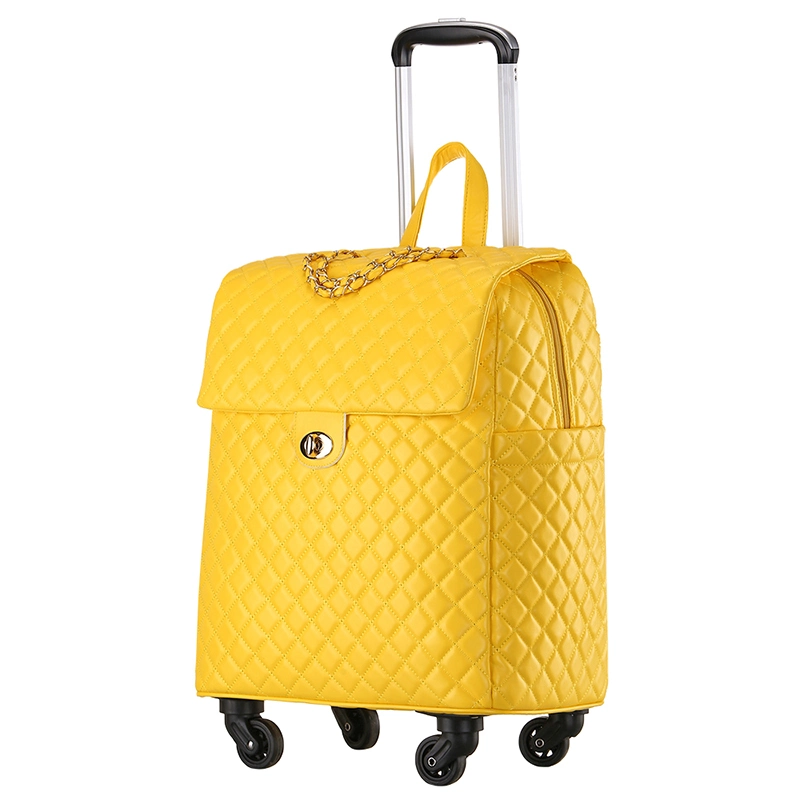 Business Trip Small Suitcase Weekend Travel Wheeled Trolley Luggage Bag Tote Handbag