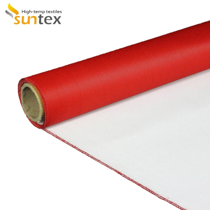 PU Coated Fiberglass Fabric for Thermal Insulation and Fire Protection
