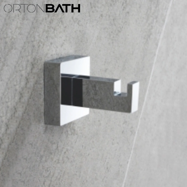 Ortonbath Luxury Gold Mate Black RV latón aleación de zinc Accesorios de acero inoxidable 5 piezas, Bronce de caucho de aceite Juego de accesorios de baño Accesorios