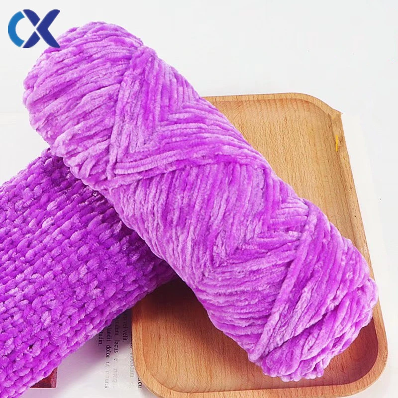 Chenille Yarn Thick Yarn Ball Crochet Woven Bag Cushion Carpet
