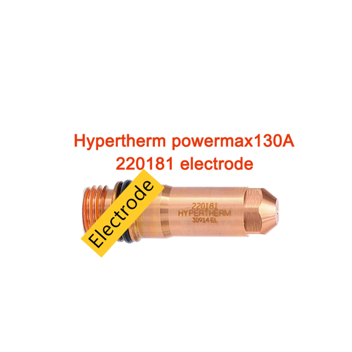 Customized Replacement Hypertherm Plasma Consumables Electrode 220181 220435 220629