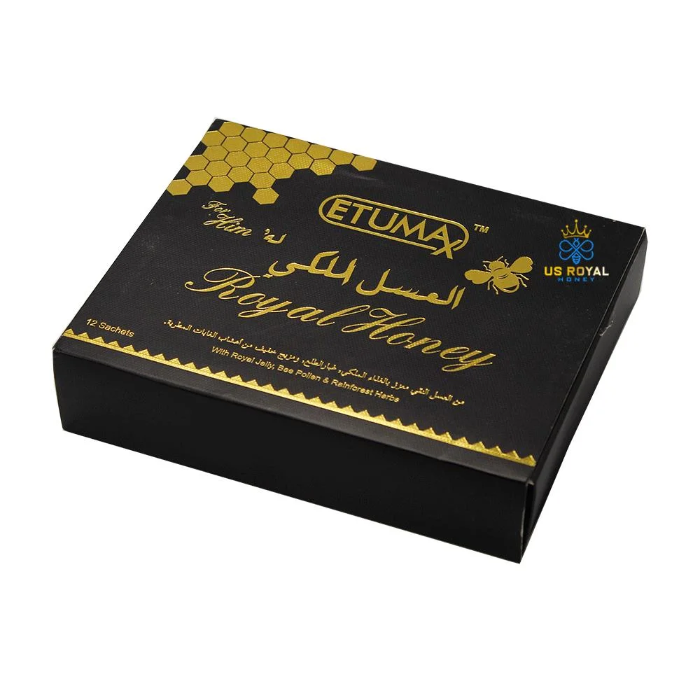 Royal Honey Enhance Enlarge Penis Sex Delay 12 Sachets for Man Honey