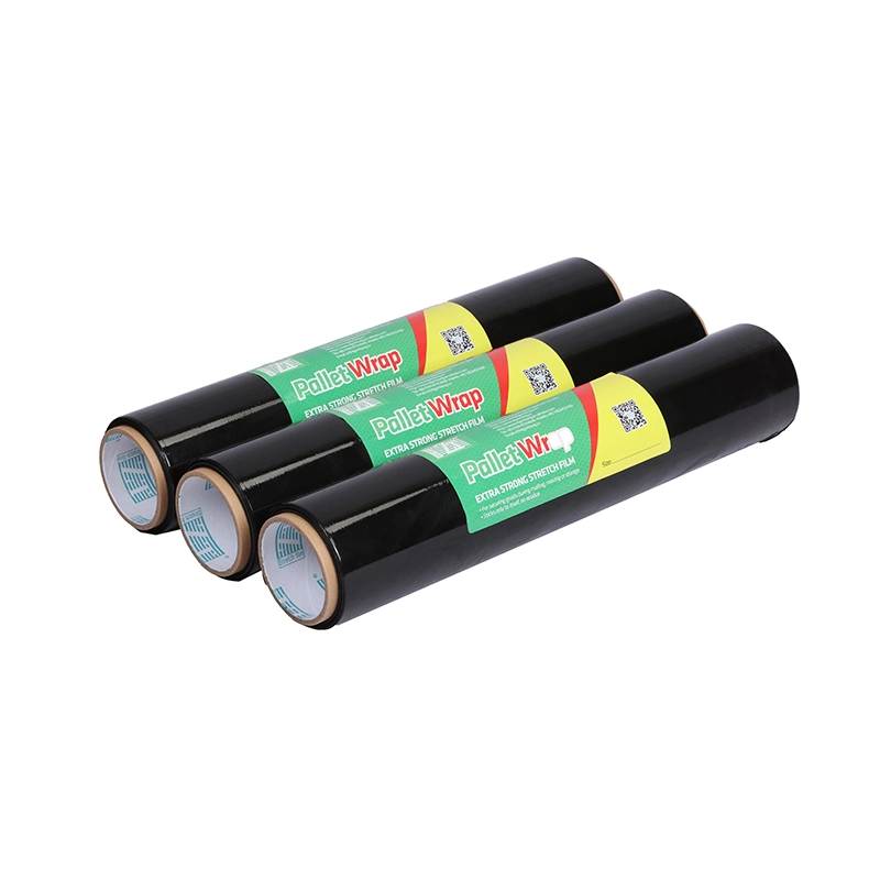 Hot-Selling Black Stretch Film Pallet Wrapping Protective Shrink Film