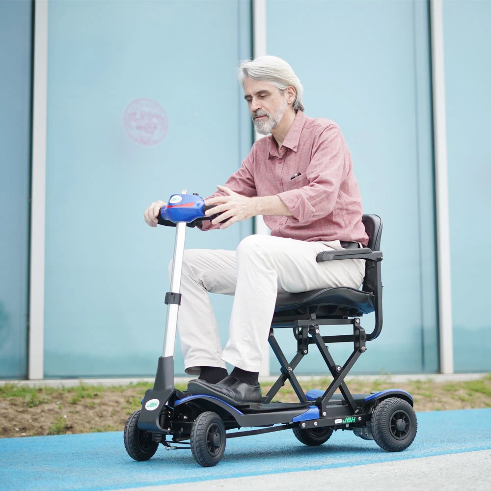 Scooter eléctrico plegable automático Mini movilidad para adultos con batería de litio