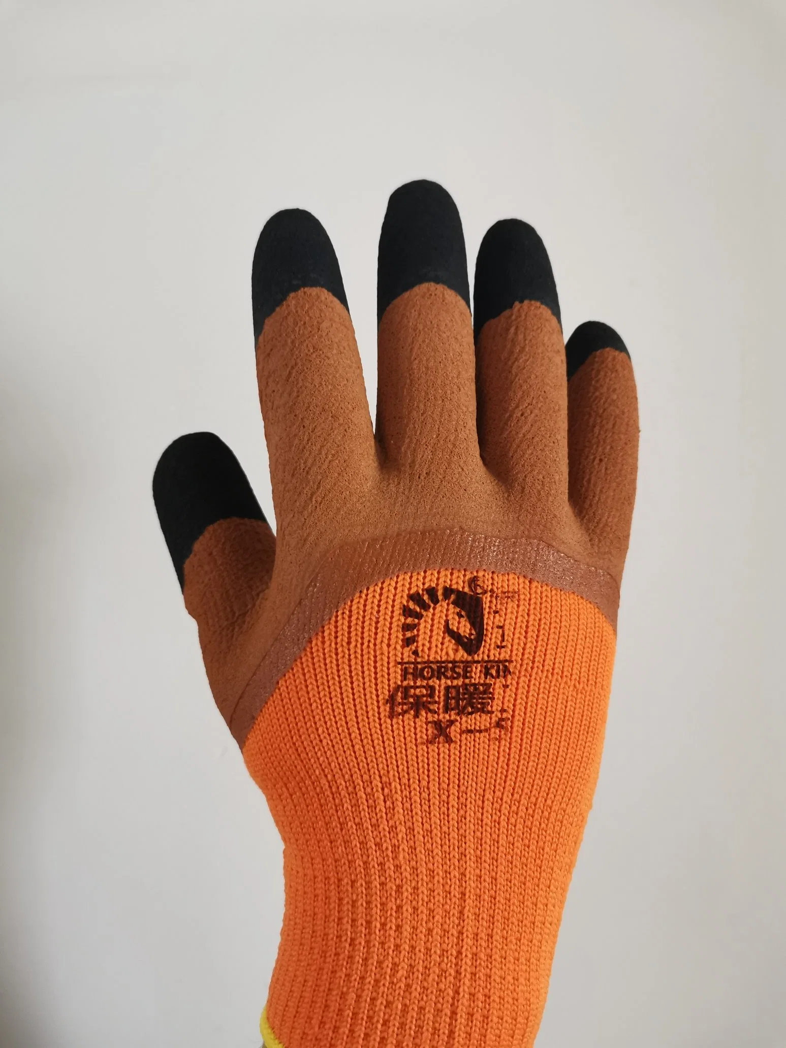 Comfortable Breathable Durable Protective Industrial Latex Foam Coated Labor Safety Working Glove