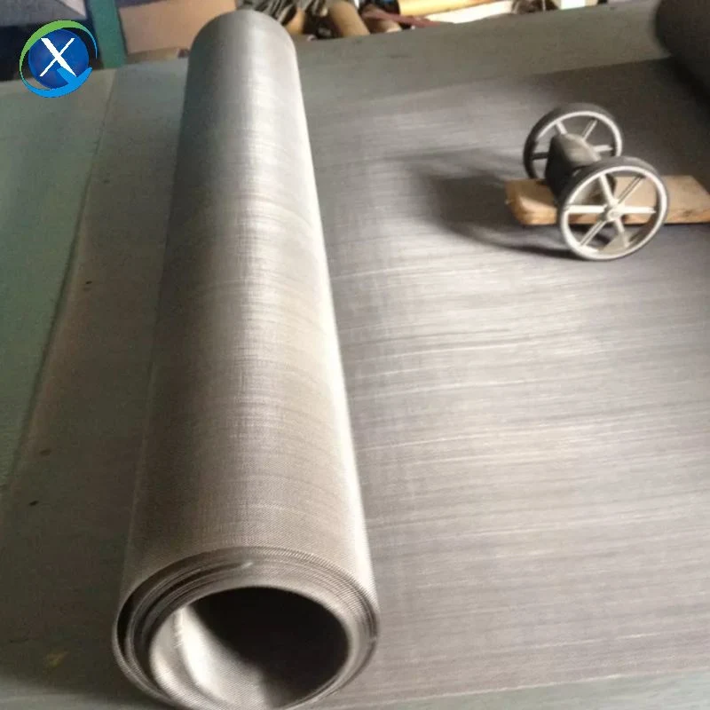 Stainless Steel 201 304 Dutch Woven 14*88 24*110mesh Woven Wire Mesh for Plastic Particle Filtration