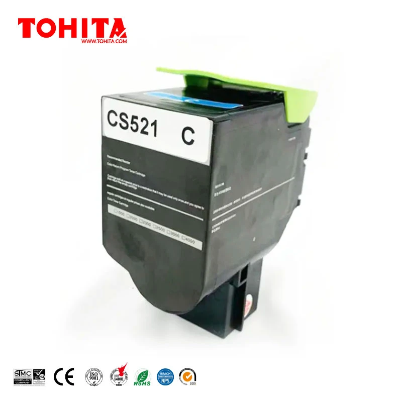 Toner Cartridge 78c50K0 78c50c0 78c50m0 78c50y0 for Lexmark Cx622 CS421 CS521 Cx625 Cx522 CS622 Toner 622 421 521 625 522 Tohita