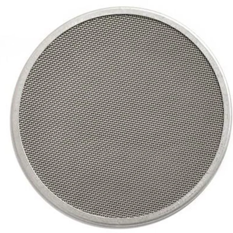 20 50 Micron Woven Mesh Filter Packs, Sintered Round Screen con Marco, disco de malla de filtro de acero inoxidable