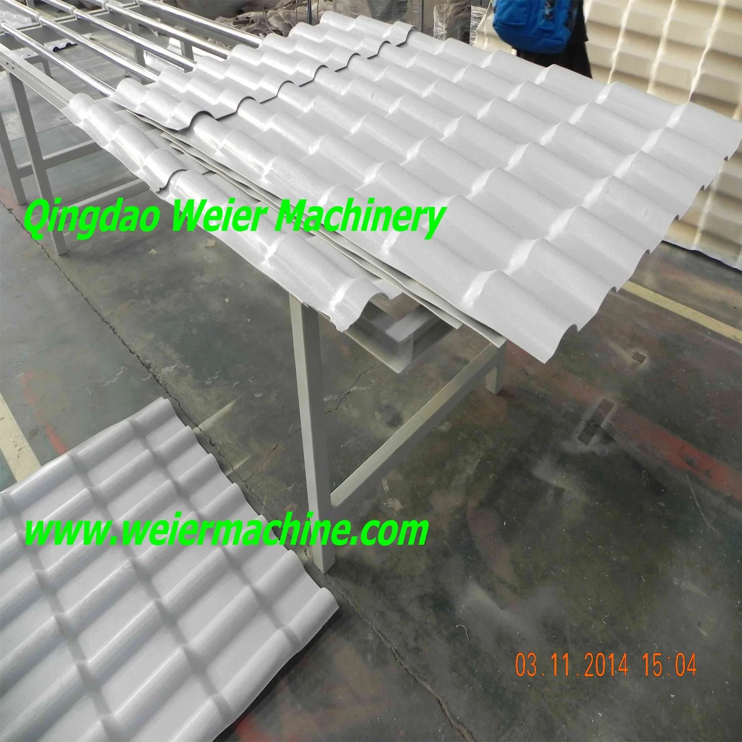 Professional Manufacturers Provide Plastic Roof Sheet Ridge Tile Extruder Equipment