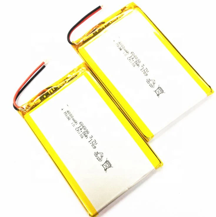 Lipo-Akku mit hoher Kapazität, 606090 4000mAh 3,7V Lithium-Polymer-Ionen Akku