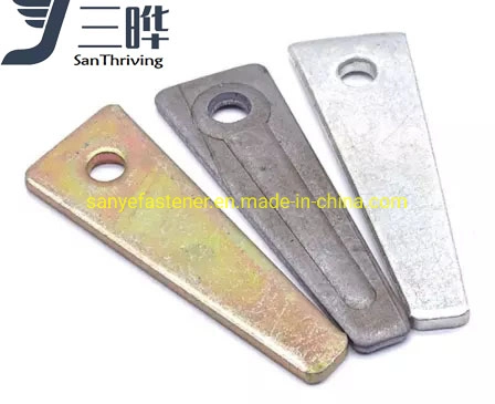 Fabrik Aluminium Stahl Schalung Keil Pin Flache Krawatte Stub Pin Wedge Betonschalung Zubehör Wedge Pins für Gebäude