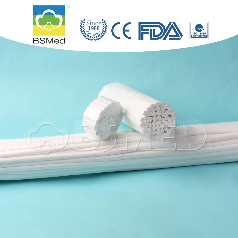 Manufacturer of Absorbent Dental Cotton Roll with FDA Certificated