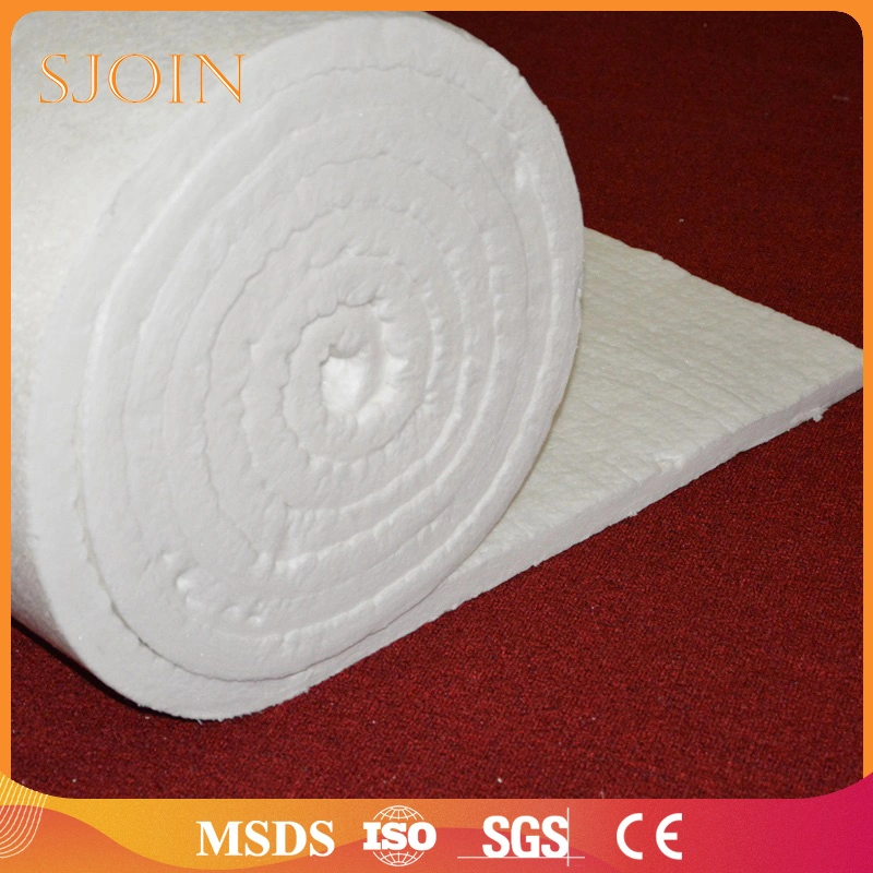 Factory Price 1260 Degree Refractory Alumina Silicate Needle Ceramic Fiber Insulation Blanket Thermawrap Insulation Thermal Insulation Material