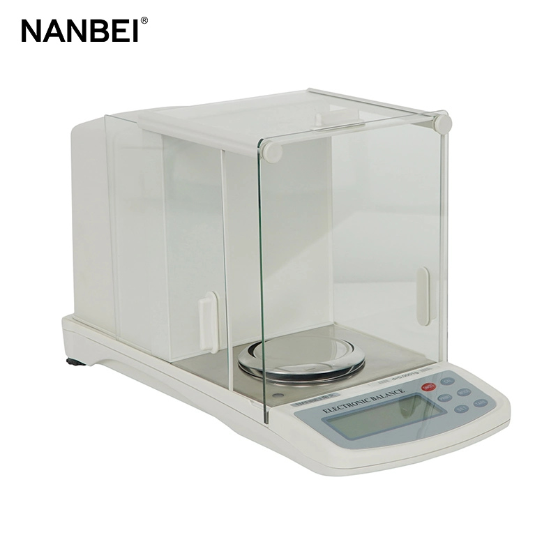 Laboratory 0.0001gelectronic Digital Analytical Balance Scale with High Accuracy
