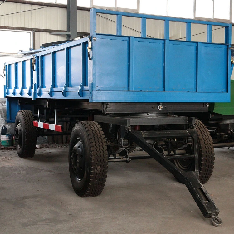 Chinese Tractor Four Wheel Farm Trailer