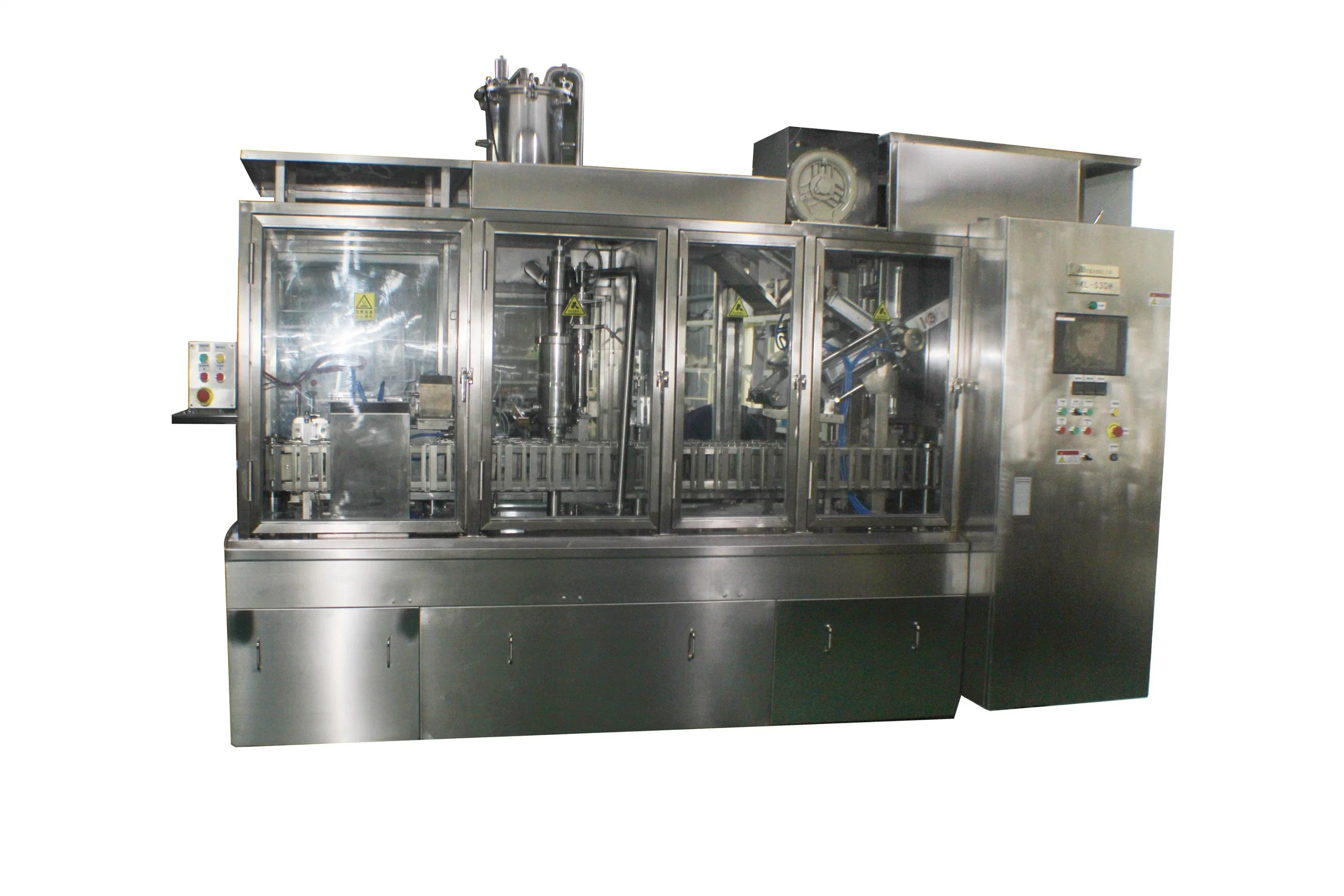 Drinks/Oil/Beverage/Milk Blow Bottle Liquid Filling Sealing Machine Filling Machine Juice Production Line with Washer,Conveyor,Packing,Labeling,Sterilization
