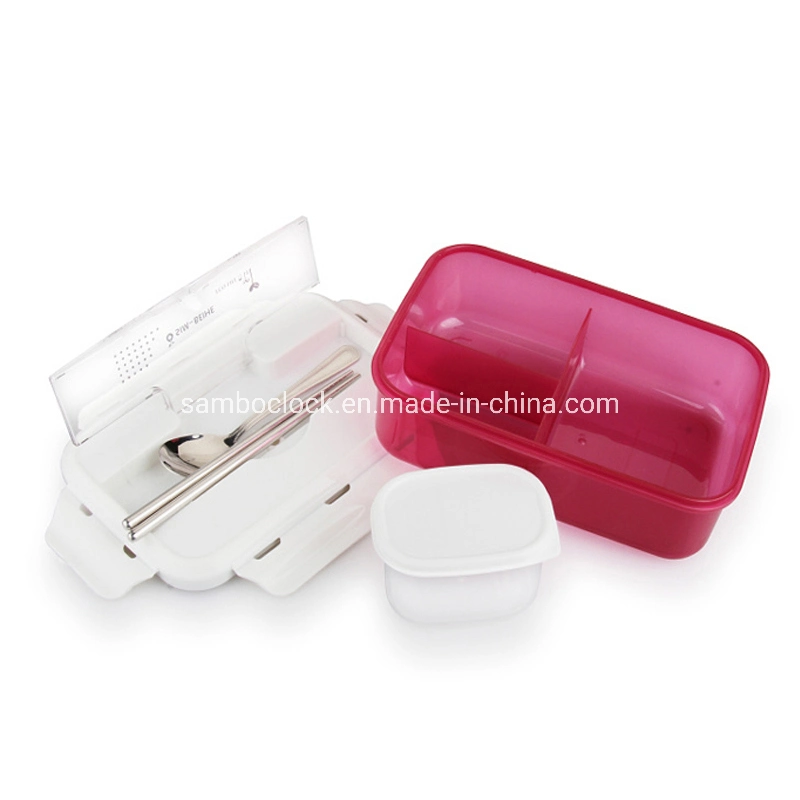 Double Plastic Lunch Box for Promotion