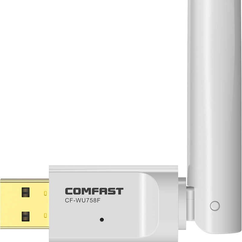 PC de alta calidad 650 Mbps USB adaptador Wi-Fi precio de fábrica Adaptador USB WiFi Tarjeta de red inalámbrica del ordenador