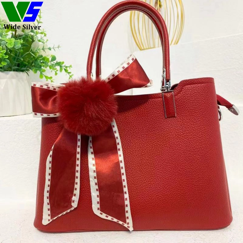 Wide Silver Popular Design and Latest Fashion Handbags for Women