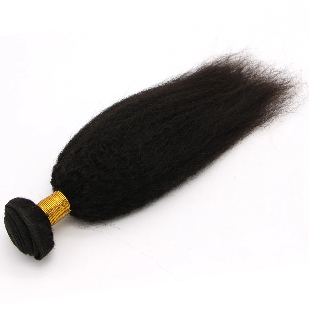 Xuchang Factory Wholesale/Supplier Price Brazilian 100% Human Remy Hair Yaki Hair Hundles