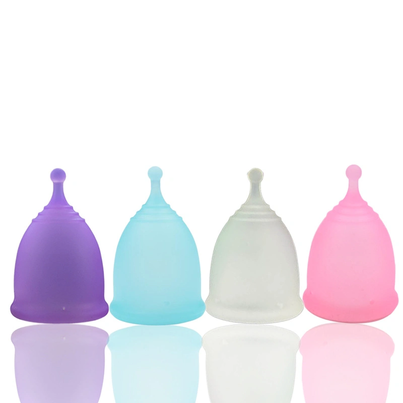 Comercio al por mayor de la Copa orgánica 100% silicona médica de la menstruación Menstrual Cup