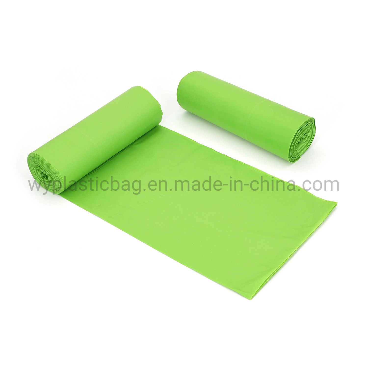 Manufacturer Heavy Duty Black Eco Friendly HDPE Plastic 100% Biodegradable Garbage