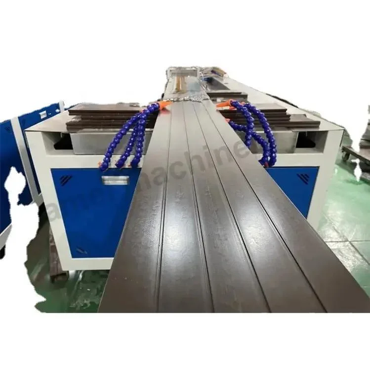 Wood Plastic Composite Decorative for Based Decking Board Panel Extruder Machine