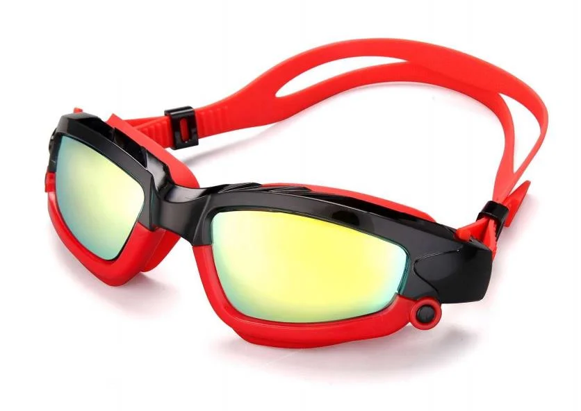 Unisex gafas de natación de adultos y jóvenes con correa ajustable Multicolor gafas de natación