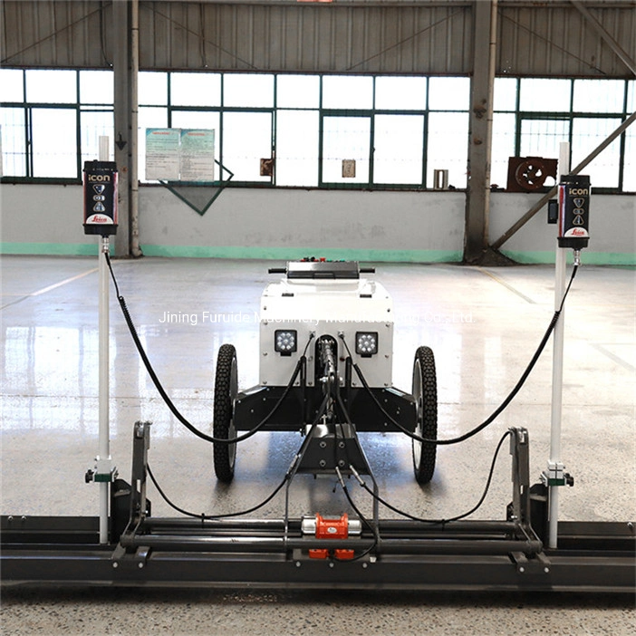 Manual Two Wheel Laser Screed Leveling Machine for Concrete