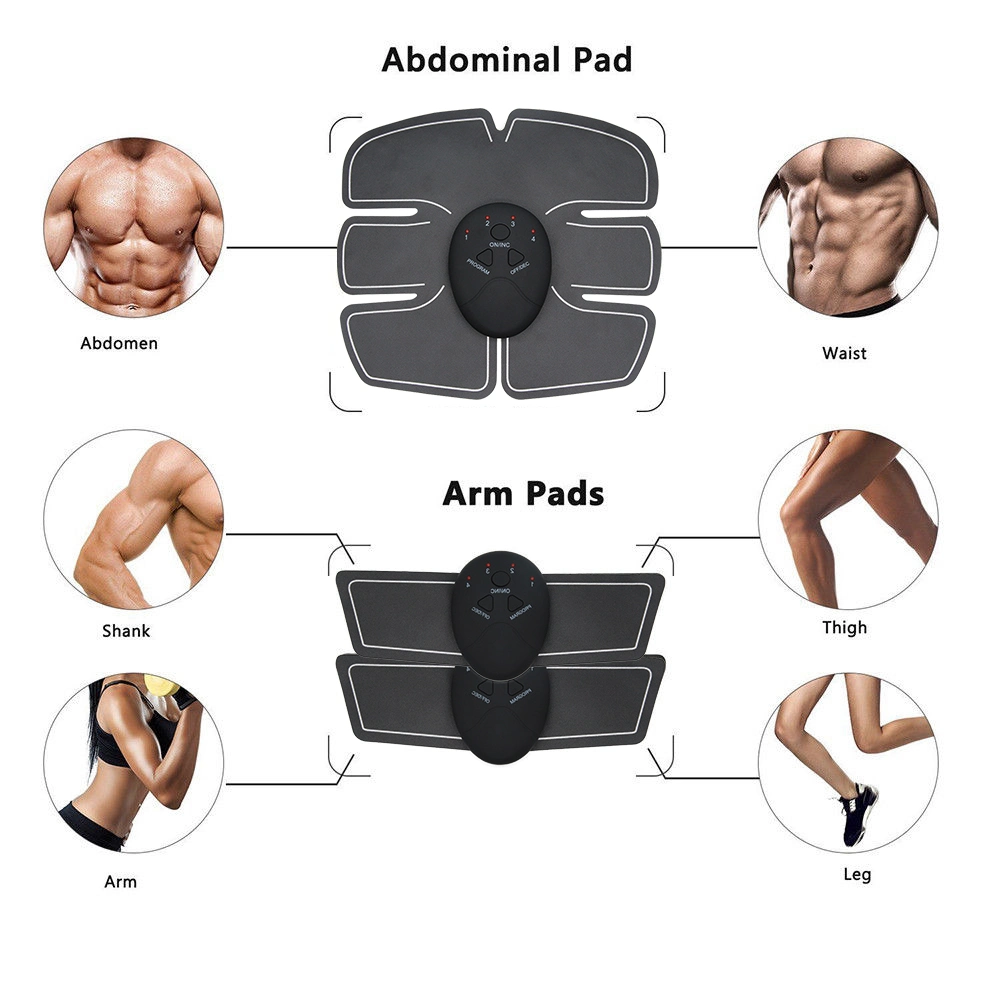 OEM/ODM Abdominal Fitness Elétrico Abdominal Massageador Muscular Corporal Sem Fio