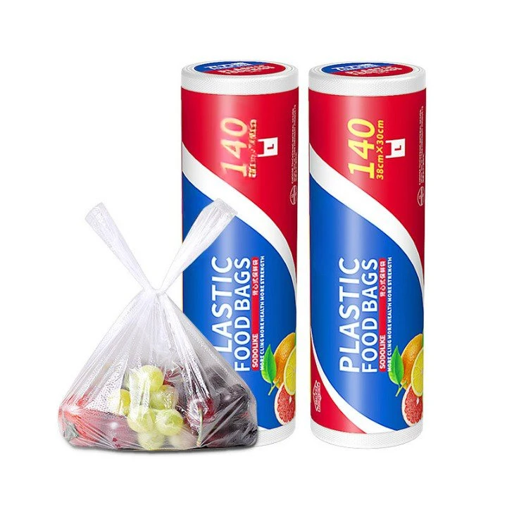 Rollo de bolsas de almacenamiento de alimentos Alimentos Pack bolsa de plástico bolsas de plástico rollo
