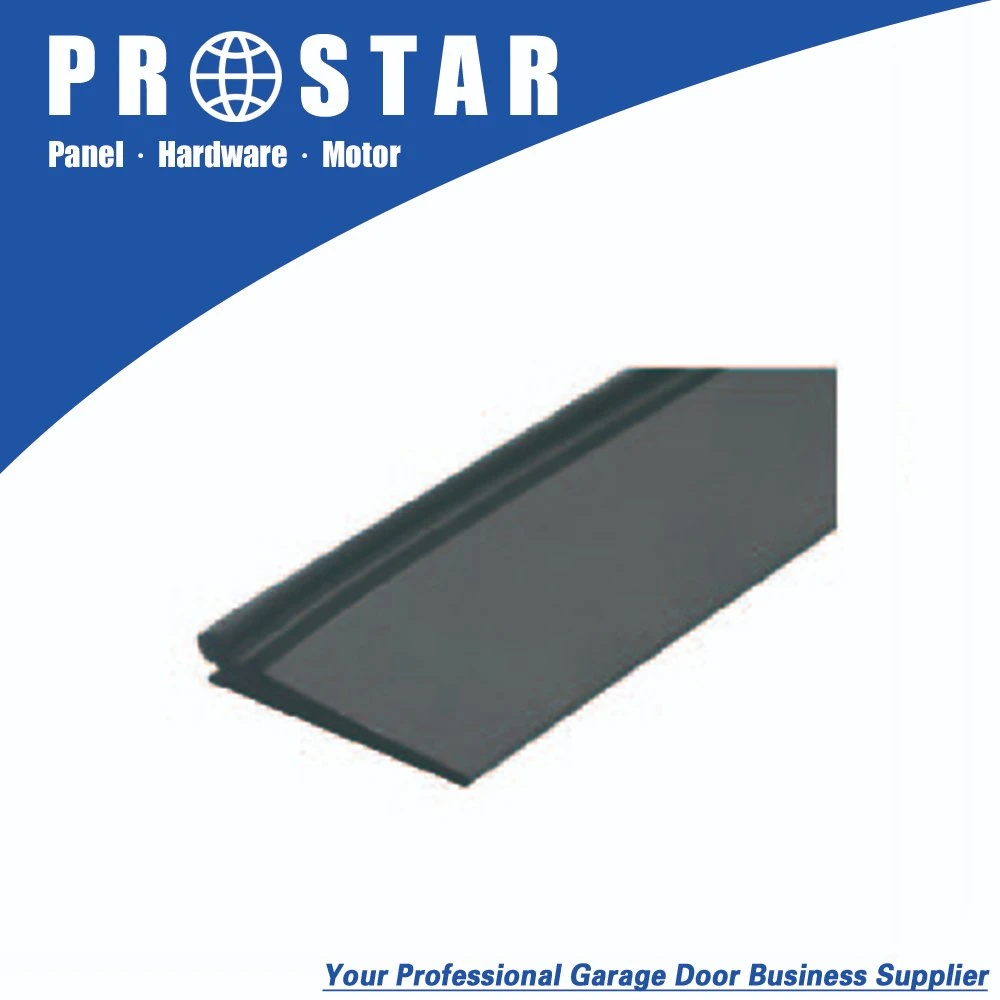 Black Dustproof Plastic / Rubber / PVC / EPDM / Aluminium / Aluminum Overhead Garage Door Top / Bottom Seal / Brush / Profile