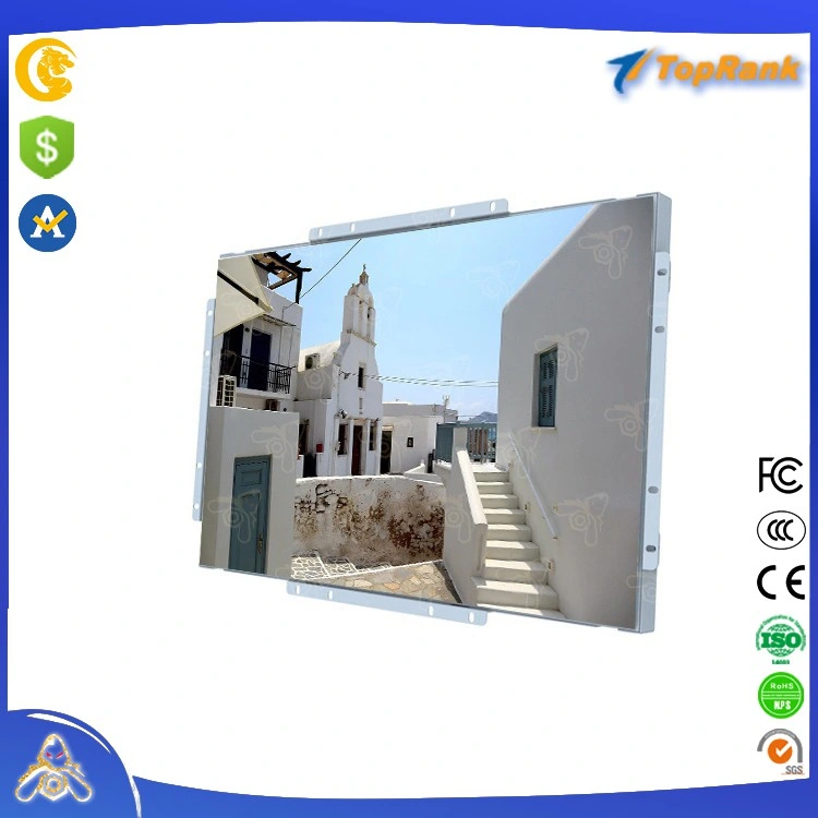 2023 Panel HD OEM/ODM de fábrica TFT montado en pared 19''/22'' Touch Monitor de pantalla Monitor LCD industrial